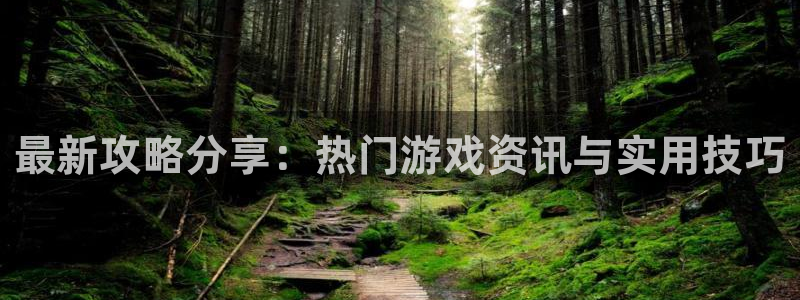 优贝娱乐官方登录网址：最新攻略分享：热门游戏资讯与实用技巧